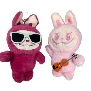 LLAVERO PELUCHE LABUBU 毛绒钥匙扣