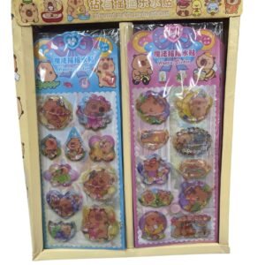 STICKERS DE AGUA CAPYBARA X12 PLANCHAS