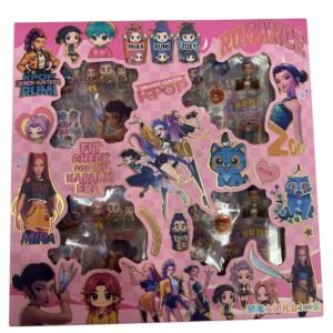 STICKERS PERSONAJES X100 MINI PLANCHAS
