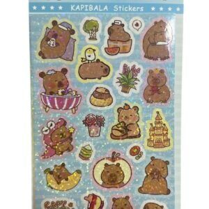STICKERS CAPYBARA X12 PLANCHAS