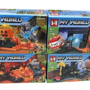 LEGO MY WORLD MINECRAFT X8CAJAS