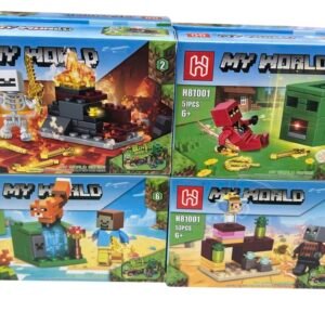 LEGO MY WORLD MINECRAFT X8CAJAS