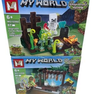 LEGO MY WORLD MINECRAFT X4CAJAS