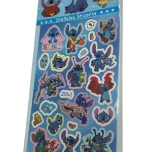 STICKERS HOLOGRAFICOS STITCH X12 PLANCHAS