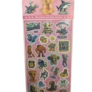 STICKERS HOLOGRAFICOS BRAIN ROT X12 PLANCHAS