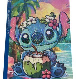 CUADERNO STITCH B5 RAYADO