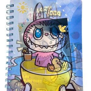 CUADERNO ESPIRALADO LABUBU CON SEPARADORES