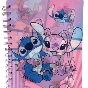 CUADERNO ESPITALADO STITCH CON SEPARADORES