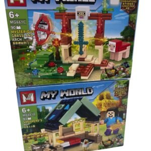 LEGO MINE WORLD MINECRAFT X4CAJAS